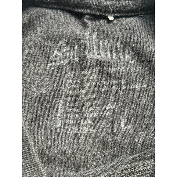Sublime Tee Large Shirt Sun Gray Crew Neck Band Long Beach - Picture 3 of 5